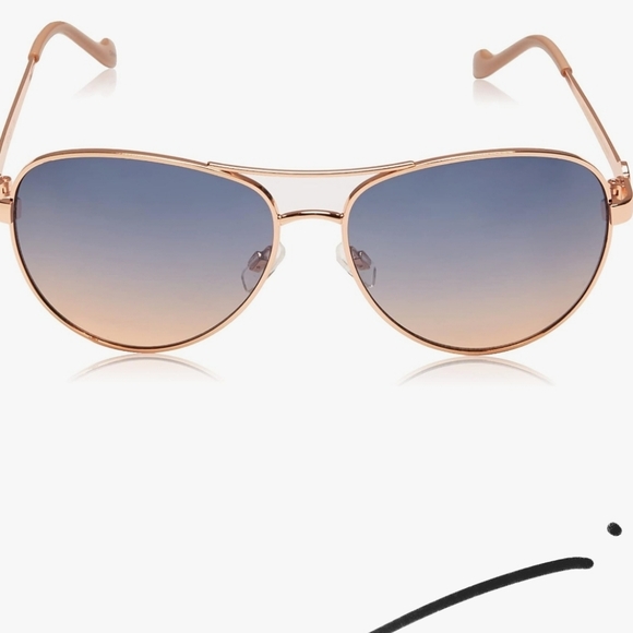 (Ew)Jessica Simpson ladies J5596 Aviator Sunglasses